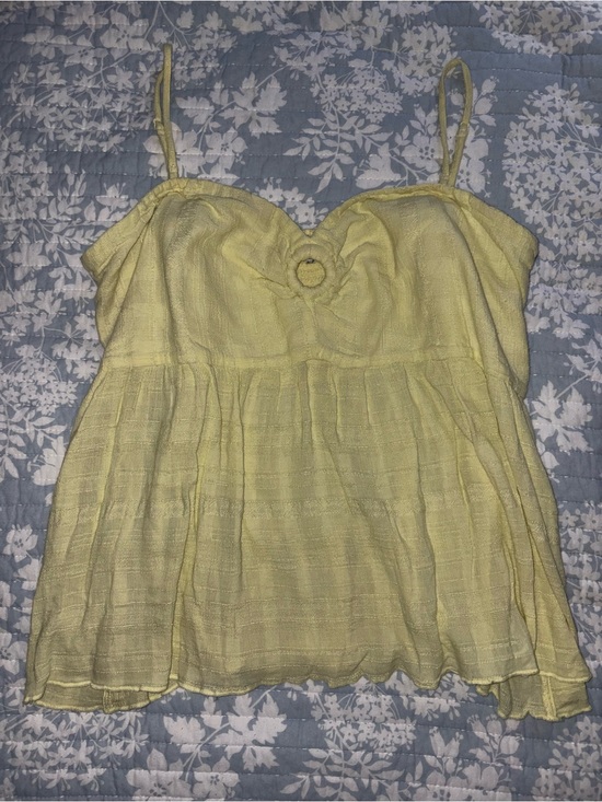 American Eagle Outfitters Tops - American Eagle Yellow Tank